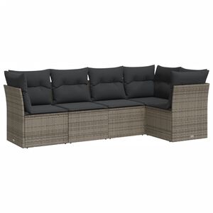 vidaXL Garden Sofa Set | Grey