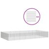 vidaXL Free Range Animal Enclosure 24-Panel 54x60 cm Galvanised Iron