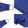 vidaXL Sunshade Sail 160 g/m² Blue 2.5x3 m HDPE