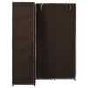 vidaXL Corner Wardrobe Brown 130x87x169 cm
