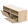 vidaXL TV Cabinet Engineered Wood 95x35x36 cm Oak