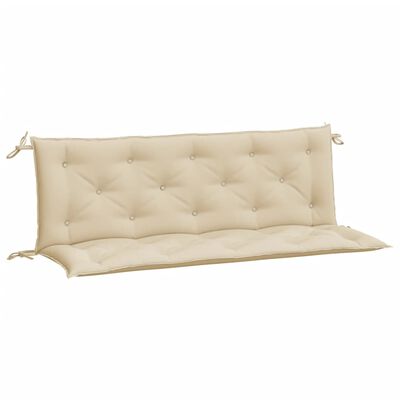 vidaXL Garden Bench Cushions 2 pcs Beige 150x50x7cm Oxford Fabric