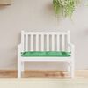 vidaXL Garden Bench Cushion Green 100x50x7 cm Oxford Fabric