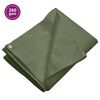 vidaXL Tarpaulin 260 g/m&sup2; 6x12 m Green HDPE