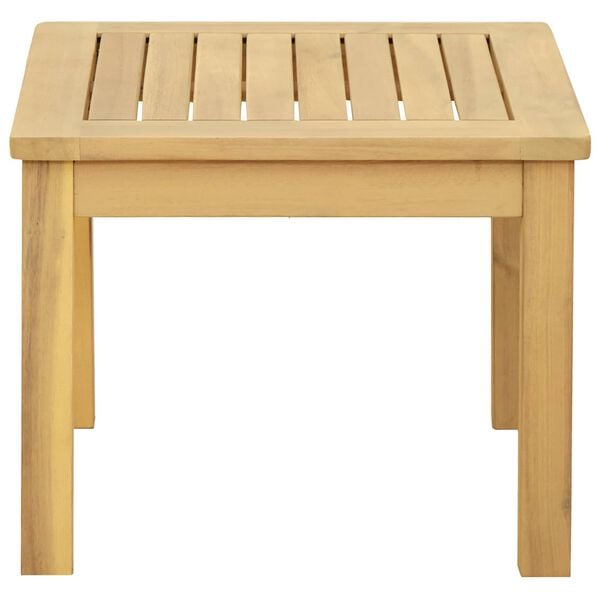 vidaXL Garden Coffee Table 45x45x36 cm Solid Acacia Wood