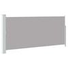 vidaXL Retractable Side Awning 140 x 300 cm Grey