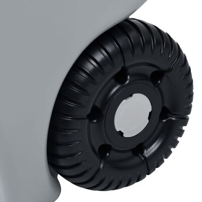vidaXL Wheeled Water Tank for Camping 40 L Grey