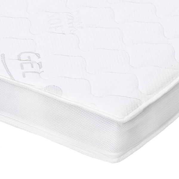 vidaXL Mattress Topper 140x200 cm Gel Foam 7 cm