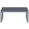 vidaXL Coffee Table 90x50x40 cm Aluminium