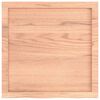 vidaXL Wall Shelf Light Brown 60x60x(2-4) cm Treated Solid Wood Oak