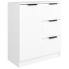 vidaXL Sideboard White 60x30x70 cm Engineered Wood