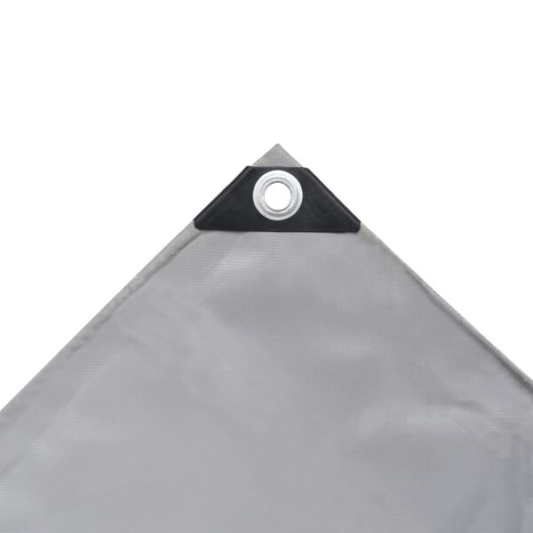 vidaXL Tarpaulin 650 g/m² 5x6 m Grey