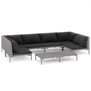 vidaXL Garden Lounge Set | Dark Grey