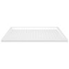 vidaXL Shower Base Tray with Dots White 80x120x4 cm ABS