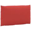 vidaXL Pallet Cushions 2 pcs Red Oxford Fabric