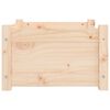 vidaXL Dog Bed 55.5x45.5x28 cm Solid Pine Wood