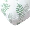 vidaXL Pallet Cushions 2 pcs Leaf Pattern Fabric