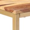 vidaXL Dining Table 120x60x76 cm Solid Wood