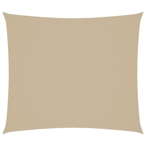 vidaXL Sunshade Sail Oxford Fabric Rectangular 2x2.5 m Beige