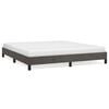 vidaXL Bed Frame without Mattress Dark Grey 180x200 cm Velvet