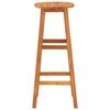 vidaXL Bar Stools 4 pcs Solid Acacia Wood