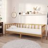 vidaXL Day Bed with Mattress 90x200 cm Honey Brown Solid Wood Pine