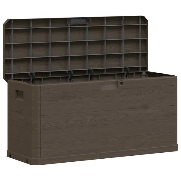 vidaXL Garden Storage Box 280 L Brown