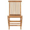 vidaXL Folding Garden Chairs 6 pcs Solid Teak Wood