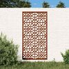 vidaXL Garden Wall Decoration 105x55 cm Corten Steel Moorish Design