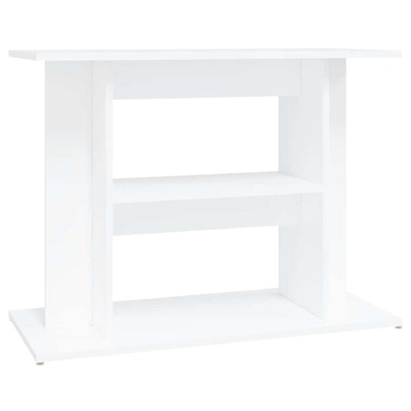 vidaXL Aquarium Stand White 80x35x60 cm Engineered Wood