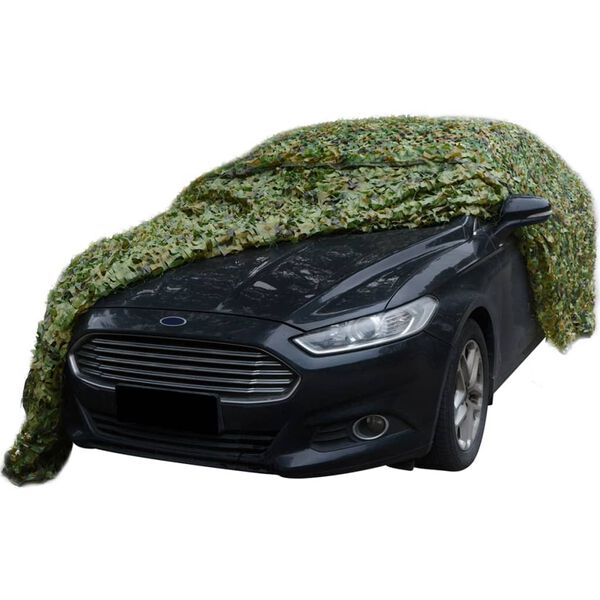 vidaXL Camouflage Netting with Storage Bag 4x4 m