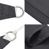 vidaXL Sunshade Sail Oxford Fabric Square 7x7 m Anthracite