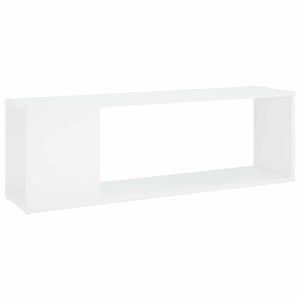 vidaXL TV Cabinet White 100x24x32 cm Engineered Wood