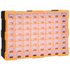 vidaXL Multi-drawer Organiser with 64 Drawers 52x16x37,5 cm