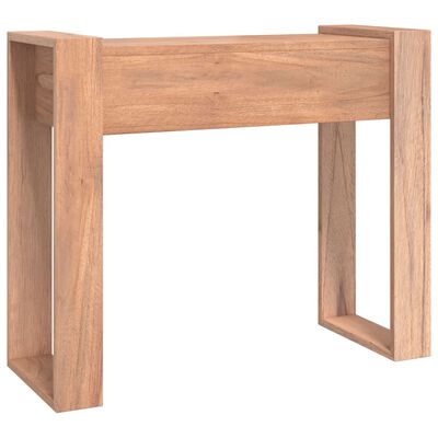 vidaXL Console Table 90x35x75 cm Solid Teak Wood