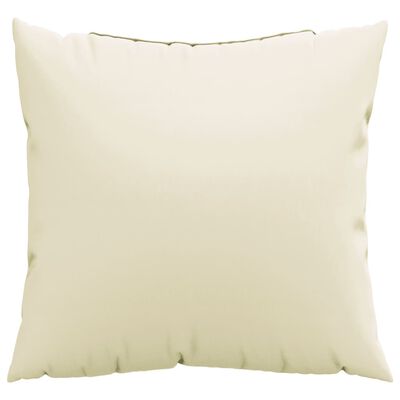 vidaXL Throw Pillows 4 pcs Cream 60x60 cm Fabric