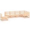 vidaXL 6 Piece Garden Lounge Set Solid Pinewood