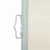 vidaXL Patio Retractable Side Awning 100x500 cm Cream
