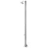 vidaXL Garden Shower 215 cm Stainless Steel