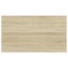 vidaXL Sink Cabinet with Built-in Basin Sonoma Oak Engineered Wood