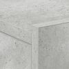 vidaXL Floating Nightstand Concrete Grey 40x30x15 cm Engineered Wood