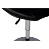 vidaXL Bar Stool Black Faux Leather