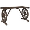 vidaXL Garden Table 115x55x65 cm Solid Wood Fir