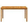 vidaXL Garden Table 150x90x74 cm Solid Acacia Wood