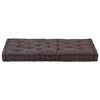 vidaXL Pallet Floor Cushion Cotton 120x80x10 cm Anthracite
