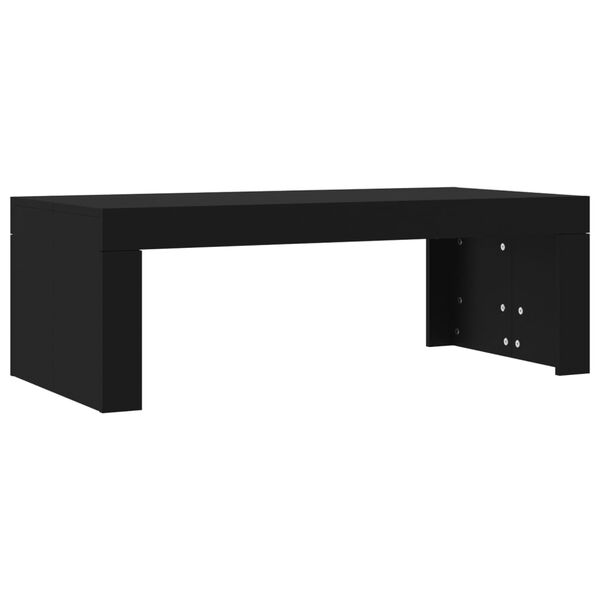 vidaXL Coffee Table Black 102x50x36 cm Engineered Wood