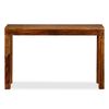 vidaXL Console Table Solid Acacia Wood 120x35x75 cm