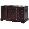 vidaXL Vintage Treasure Chest Wood 66x38x40 cm