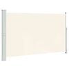 vidaXL Patio Retractable Side Awning 180x300 cm Cream