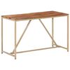vidaXL Dining Table 120x60x76 cm Solid Wood